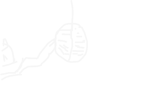 a feather on a string